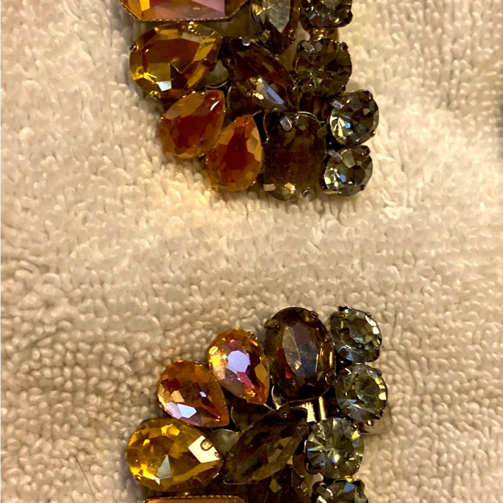 Stunning Bluette Rhinestone shoe clips